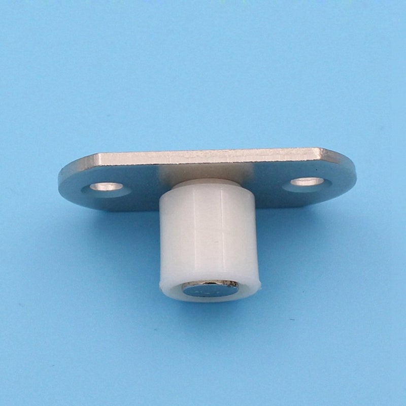 DEEKOUDT 4 Piece Sliding Barn Door Nylon Guide Wheel, Floor Guide Roller Bracket for Furniture Hardware, Moving and Aluminium Doors - Image 4